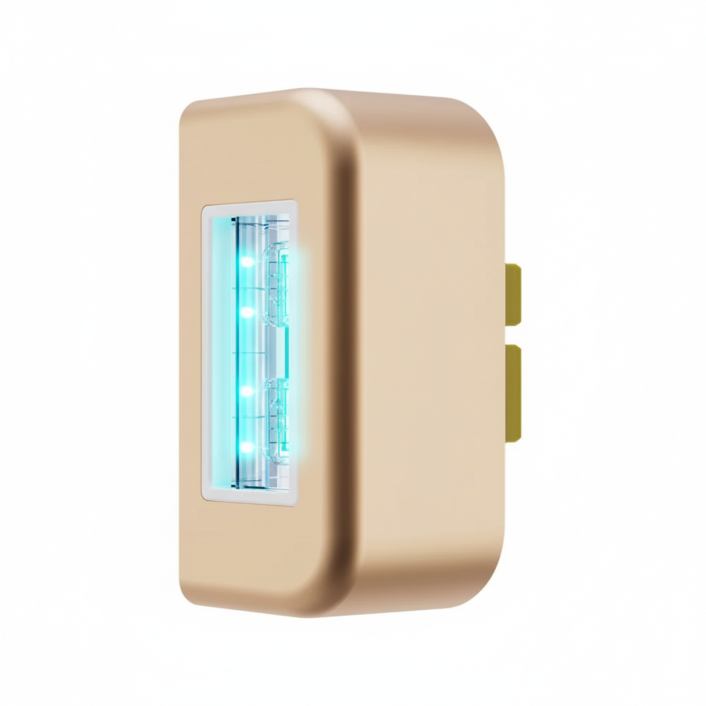 KinseiBeauty Gold Cartridge Vertical Blue Glow