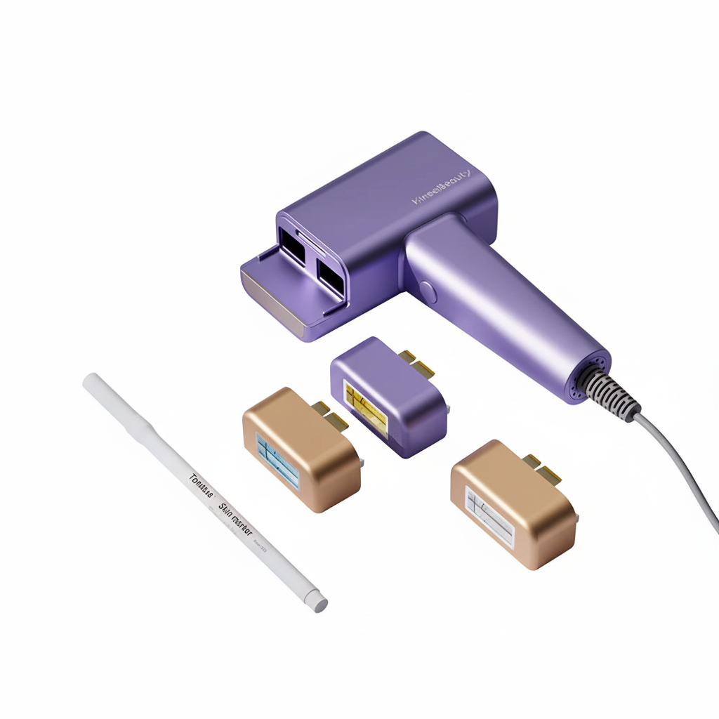 KinseiBeauty Purple IPL 1+2 Cartridges