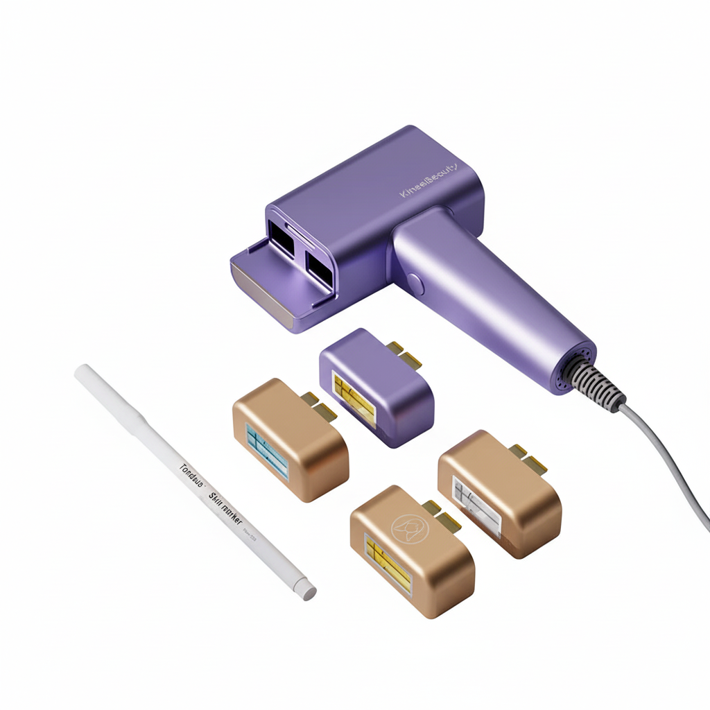 KinseiBeauty Purple IPL 1+4 Cartridges