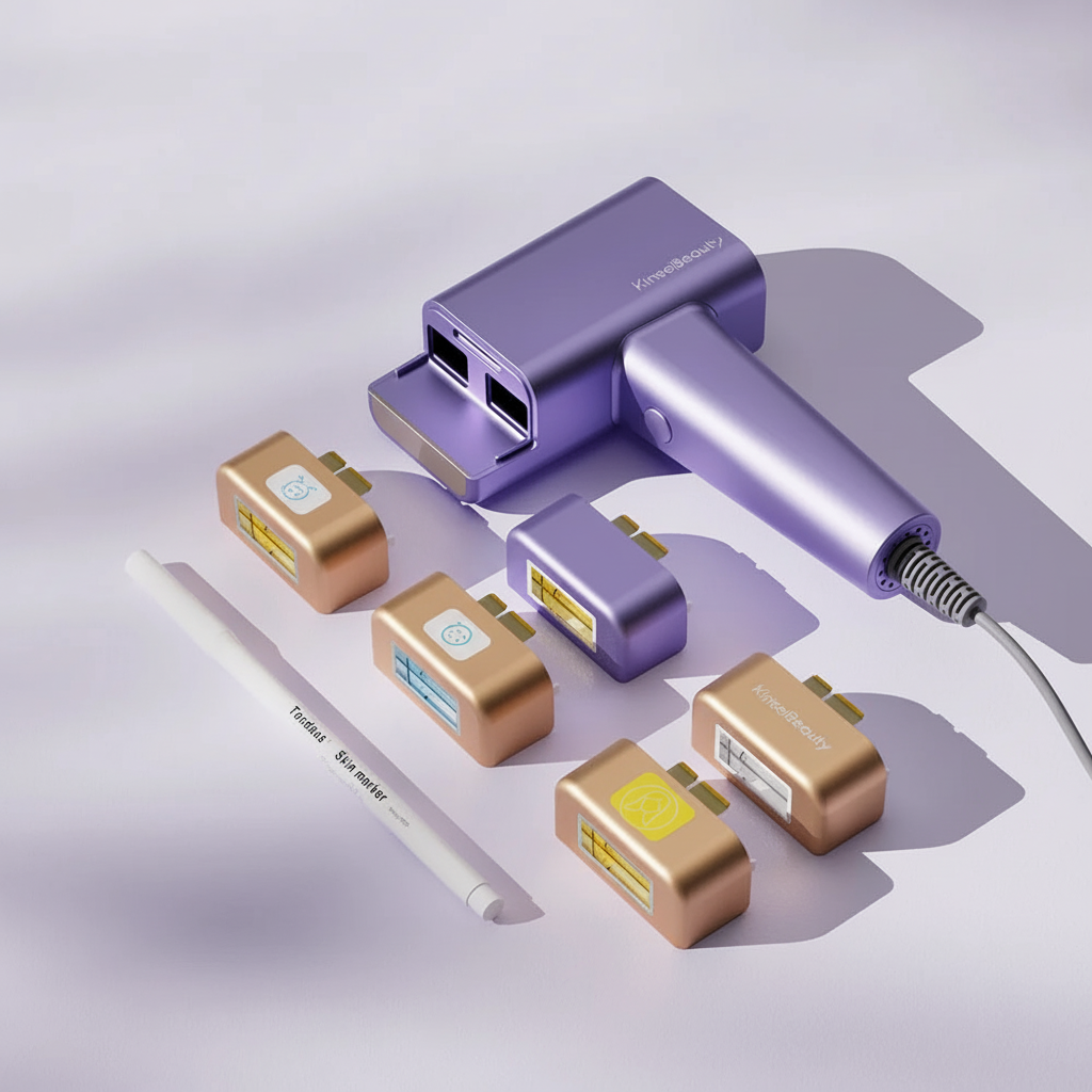 KinseiBeauty Purple IPL 1+5 Cartridges