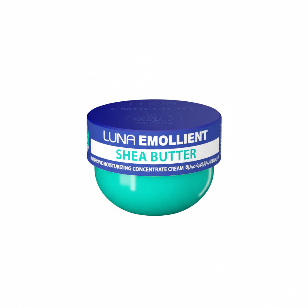 LUNA EMOLLIENT Shea Butter Jar - Enhanced