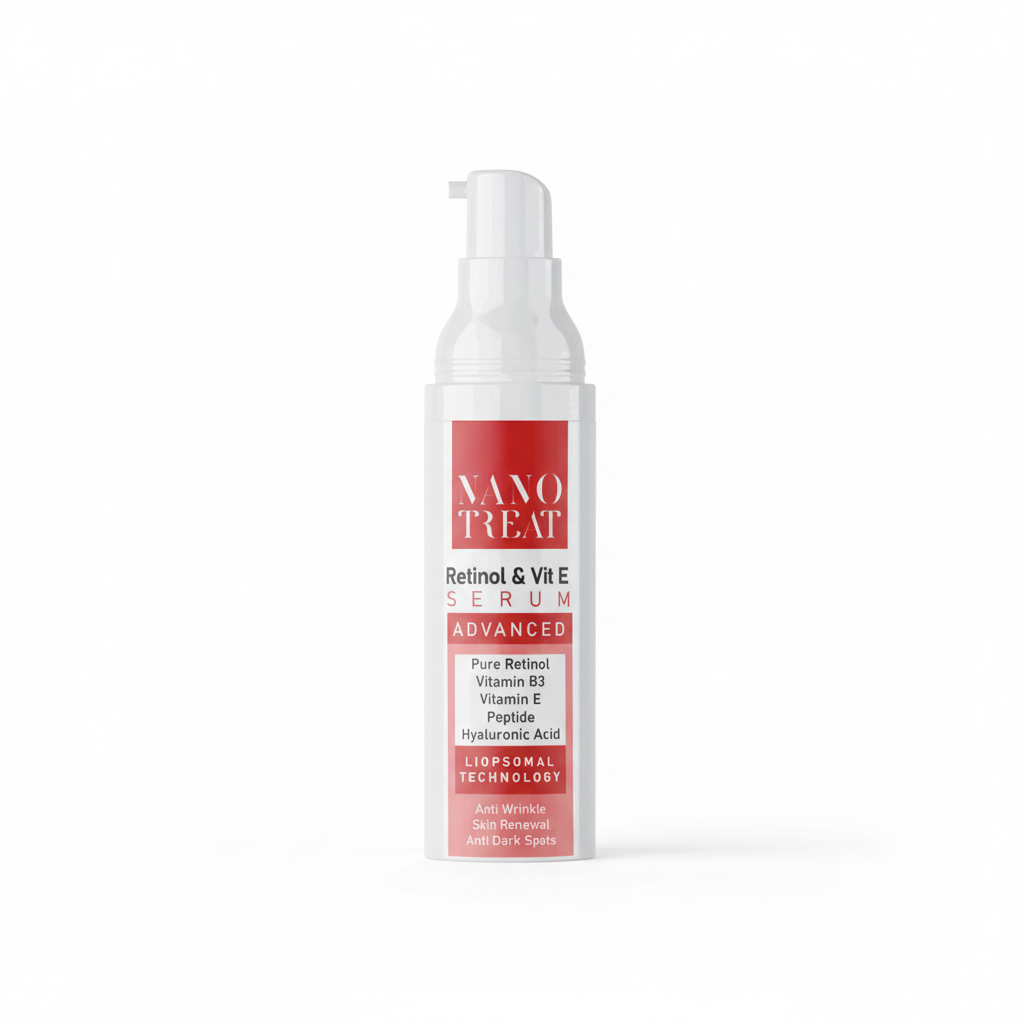 Nano Treat Retinol & Vit E Serum - Square White Background