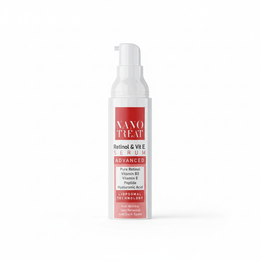 Nano Treat Retinol & Vit E Serum - Square White Background
