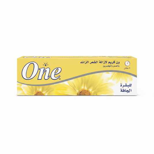 One Hair Removal Cream for dry skin moisturizing formula


