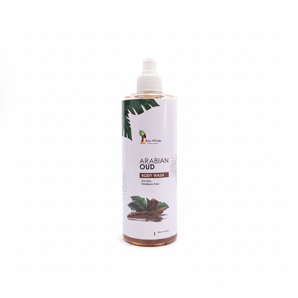 Raw African ARABIAN OUD BODY WASH - Enhanced