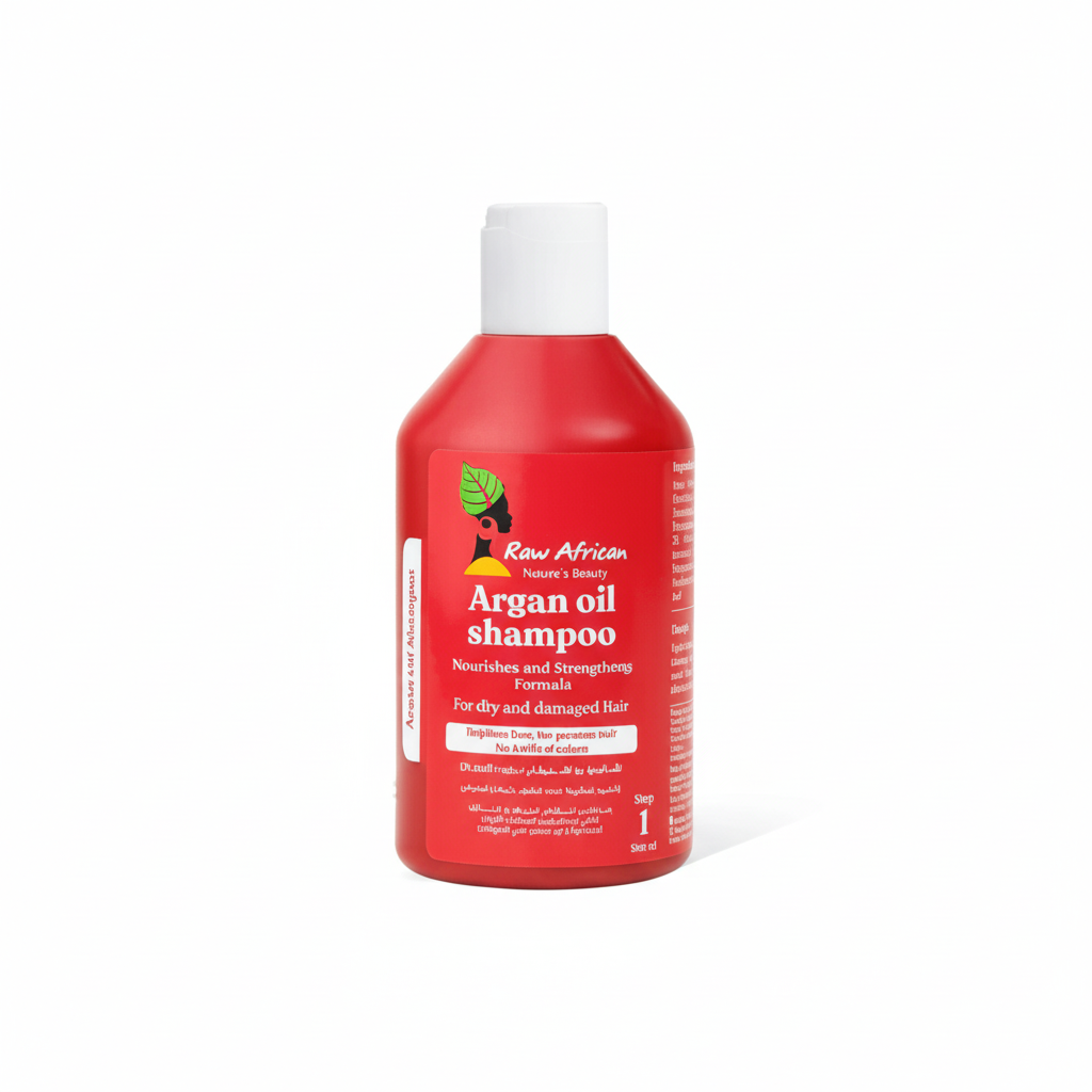 Raw African Argan Oil Shampoo - Enhanced