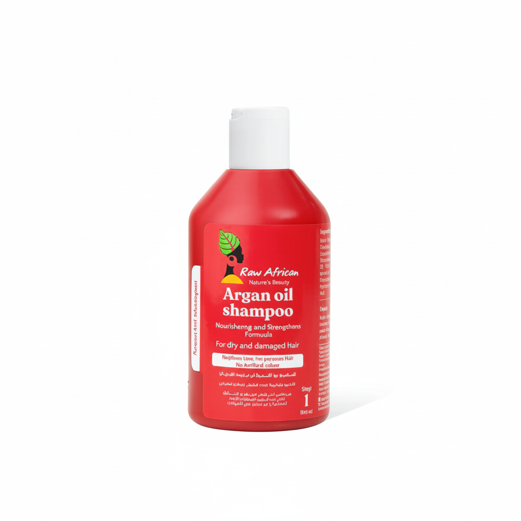 Raw African Argan Oil Shampoo - Enhanced