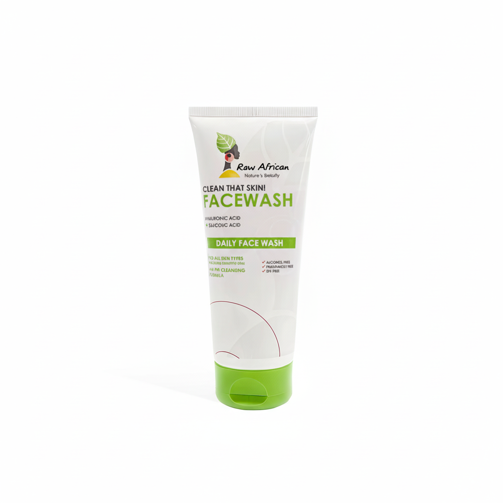 Raw African CLEAN THAT SKIN! FACEWASH - Enhanced
