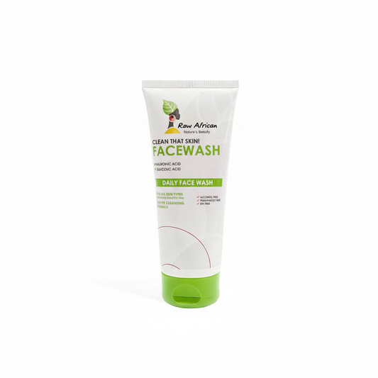 Raw African CLEAN THAT SKIN! FACEWASH - Enhanced