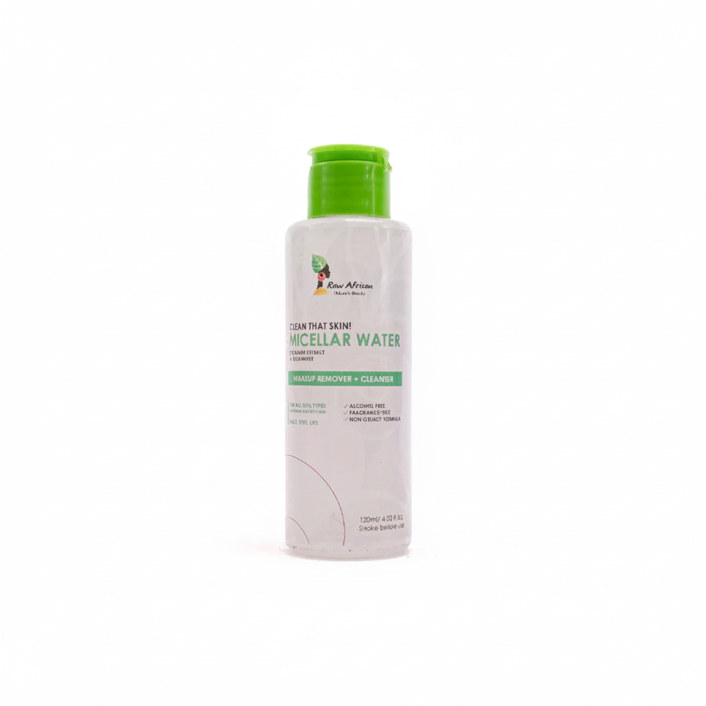 Raw African CLEAN THAT SKIN! MICELLAR WATER - Enhanced