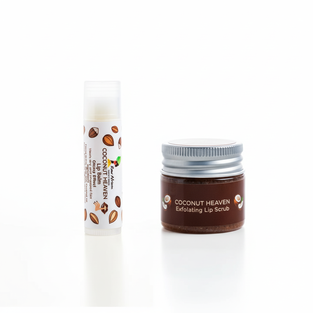 Raw African Coconut Heaven Lip Care Duo - Enhanced