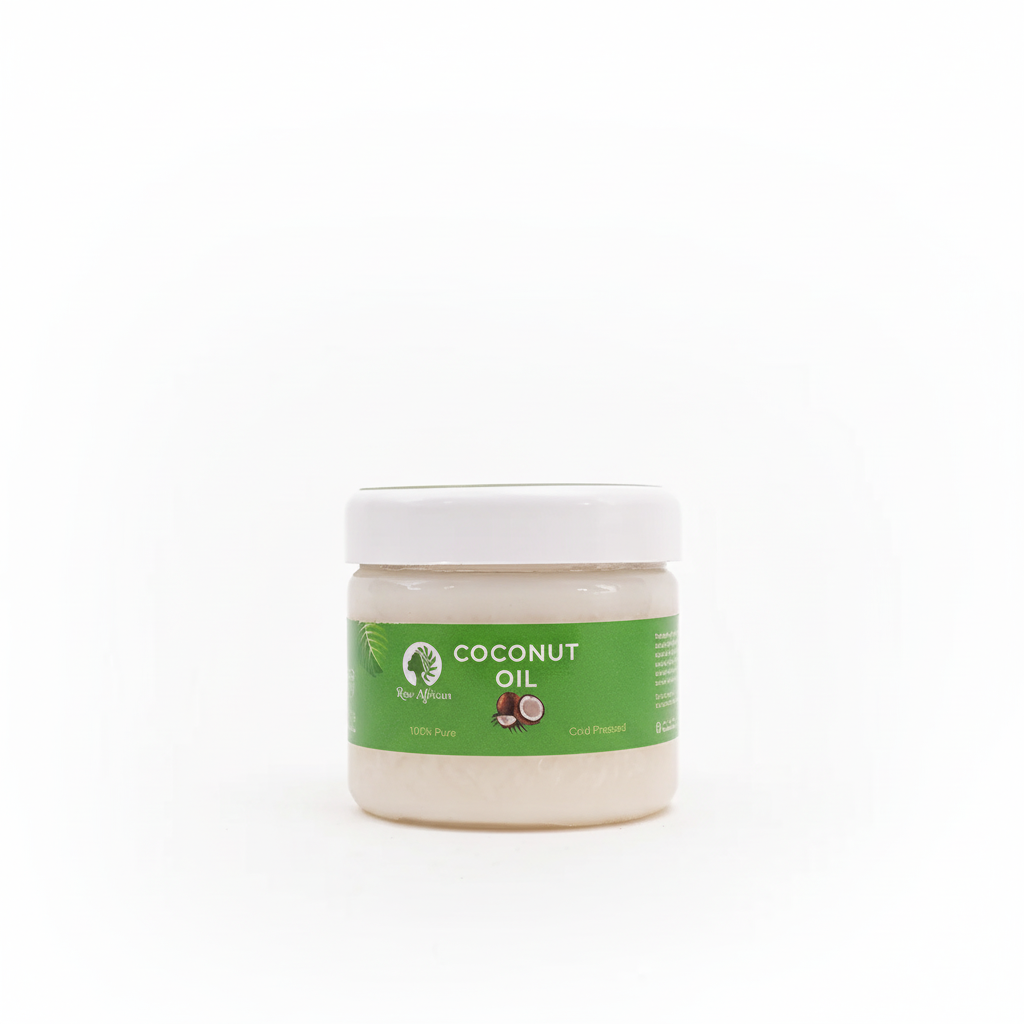 Raw African COCONUT OIL - Enhanced
