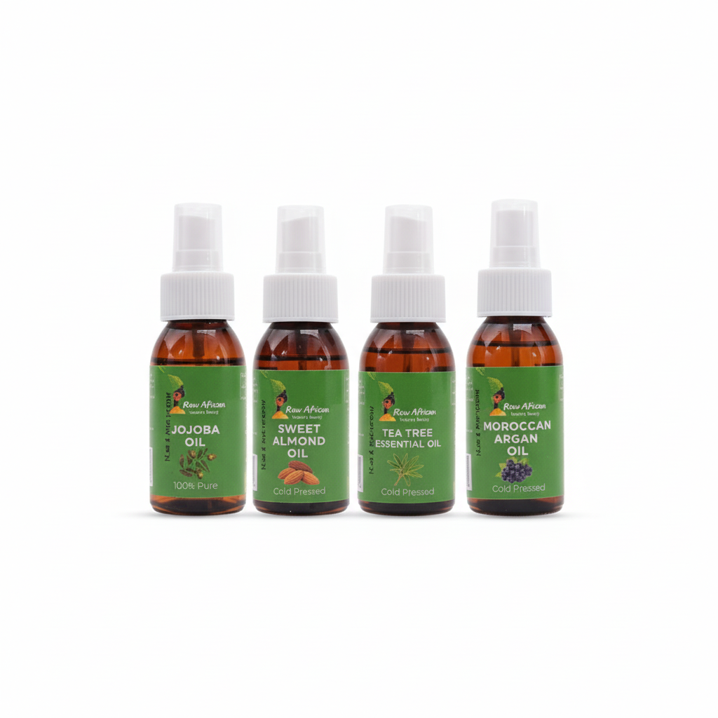 Raw African Essential Oils Collection - Enhanced