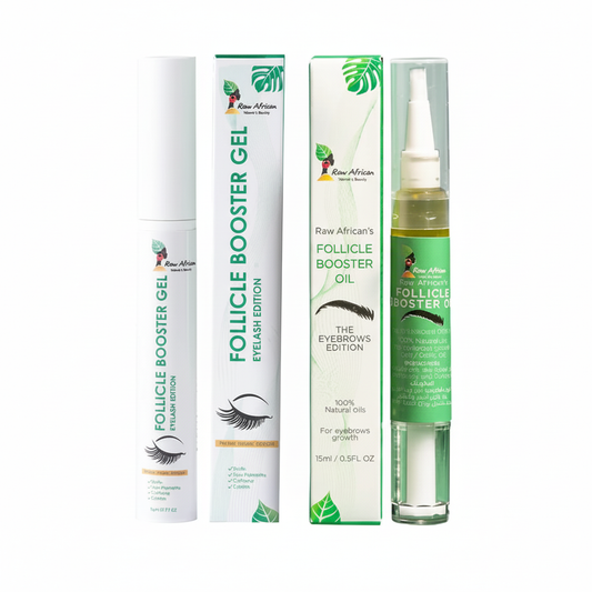Raw African Follicle Booster Eyebrow & Eyelash Set - Enhanced