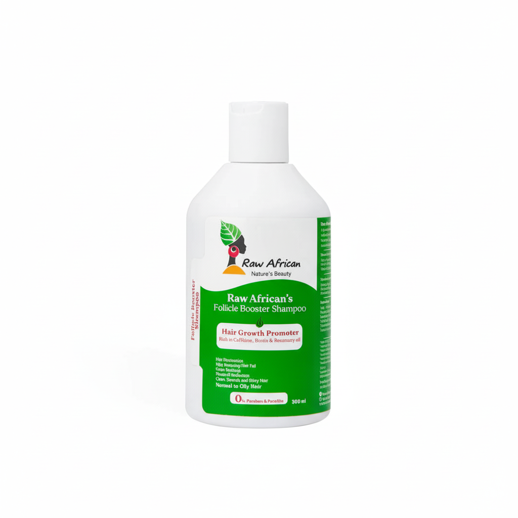Raw African Follicle Booster Shampoo - Enhanced