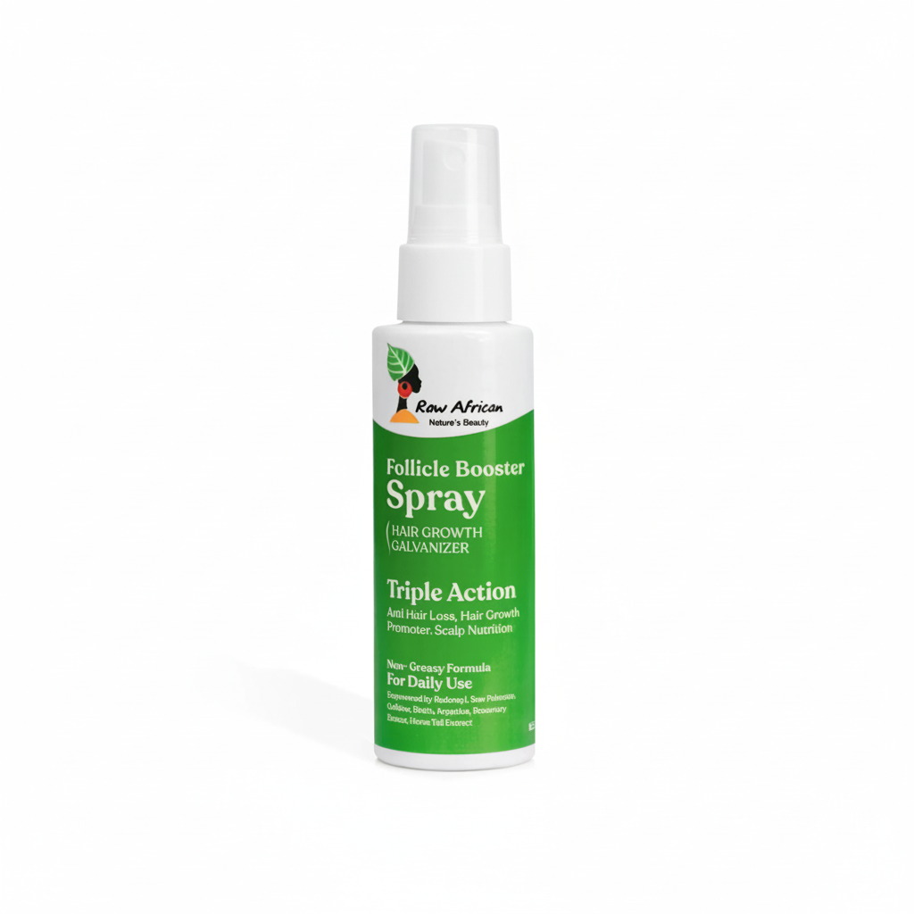 Raw African Follicle Booster Spray - Enhanced