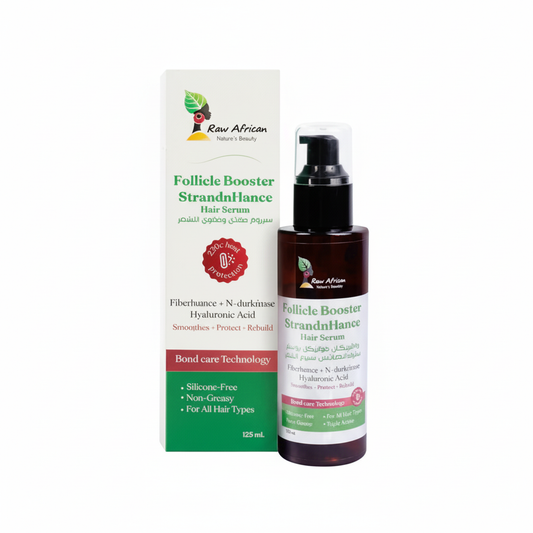 Raw African Follicle Booster StrandInfluence Hair Serum - Enhanced