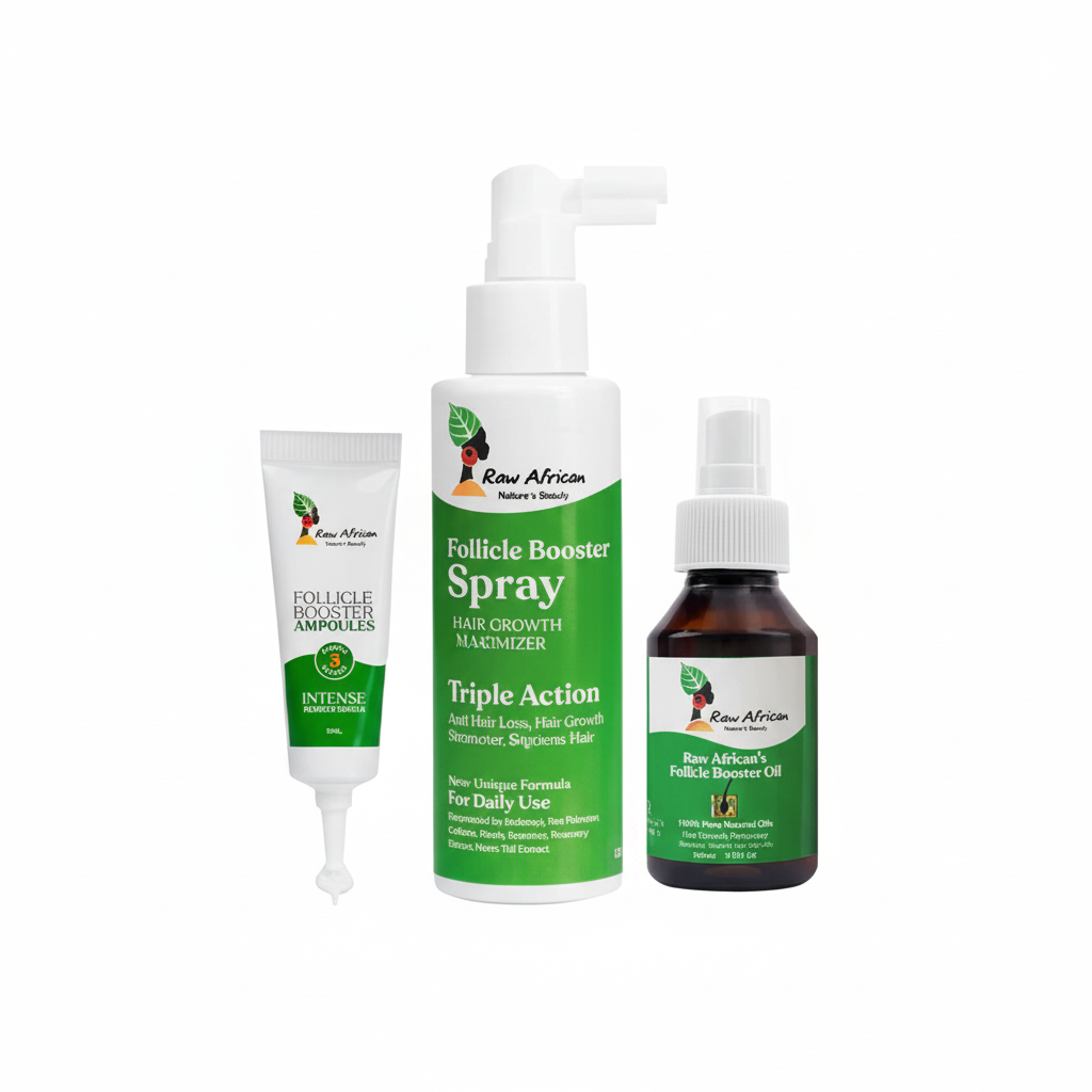 Raw African Hair Growth Bundle - Enhanced
