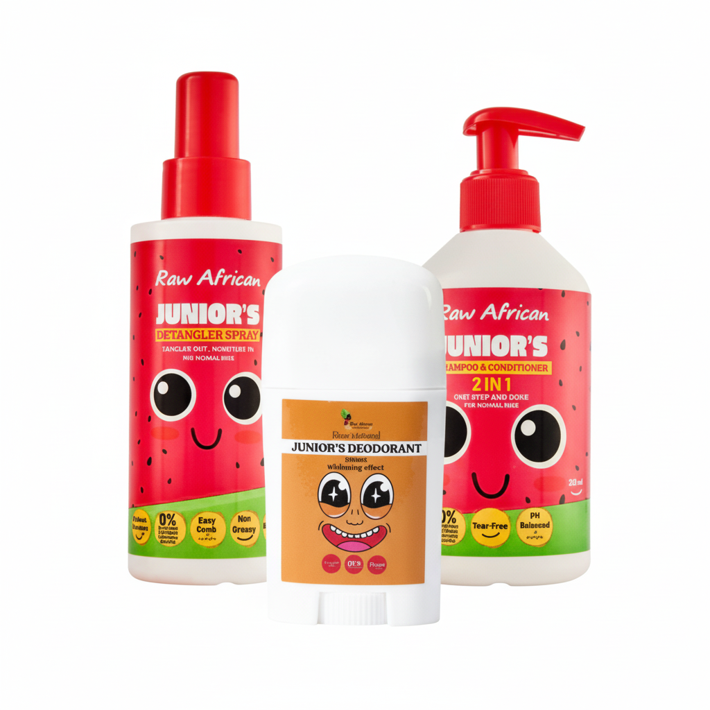 Raw African Junior's Kids Care Trio Bundle - Enhanced