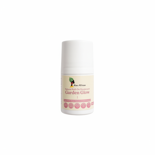 Raw African Natural Roll-On Deodorant GARDEN GLOW - Enhanced