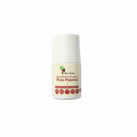Raw African Natural Roll-On Deodorant POM PASSION - Enhanced