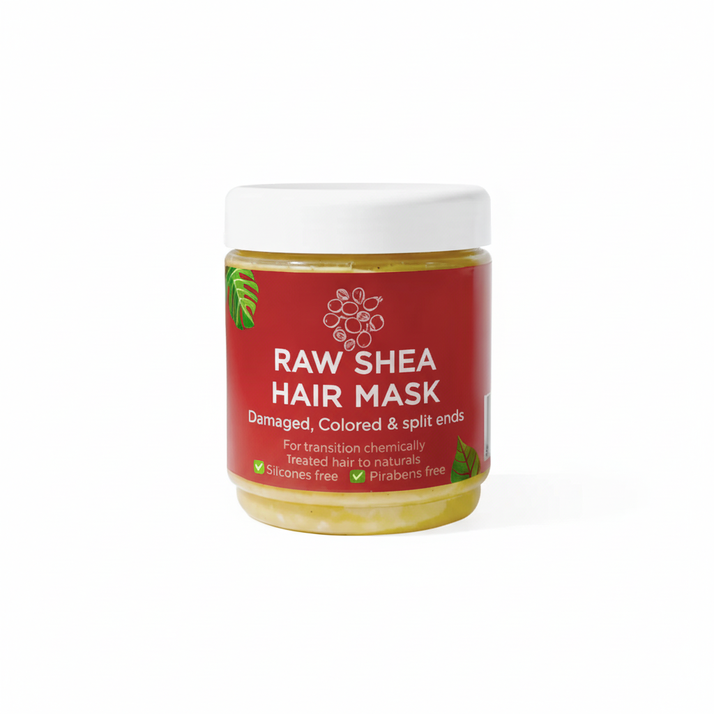 Raw African RAW SHEA HAIR MASK - Enhanced