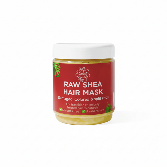 Raw African RAW SHEA HAIR MASK - Enhanced