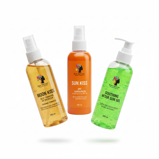 Raw African Sun Care Trio Bundle - Enhanced