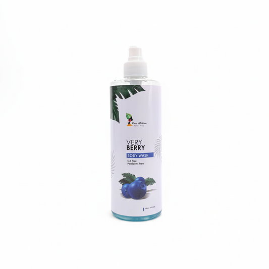 Raw African VERY BERRY BODY WASH - Enhanced