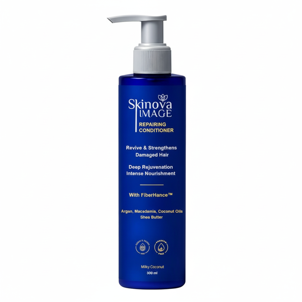 Skinova Repairing Conditioner with pure white background