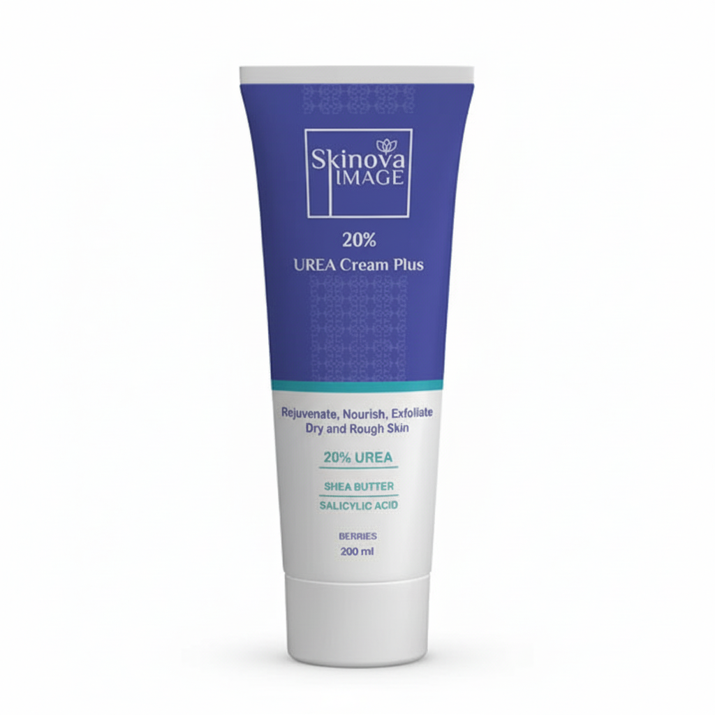 Skinova Urea Cream with pure white background