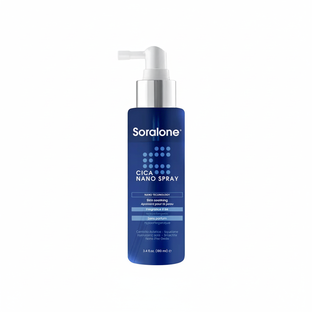 Soralone CICA Nano Spray with pure white background