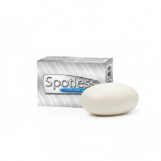 Spotless Cleansing Bar with pure white background