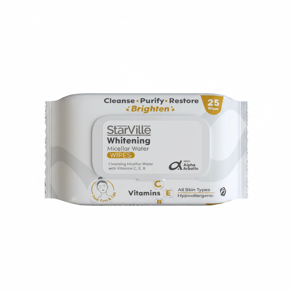 StarVille Whitening Wipes 25ct Enhanced