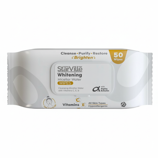 StarVille Whitening Wipes 50ct Enhanced