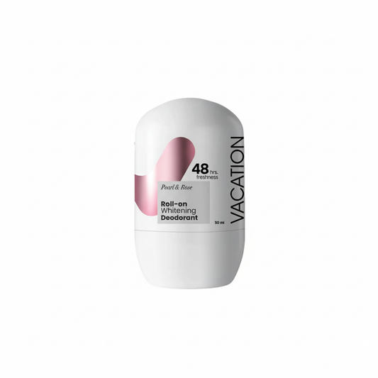 Vacation Pearl & Rose Deodorant with pure white background