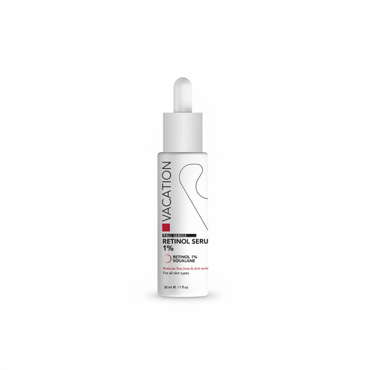 Vacation Retinol Serum with pure white background